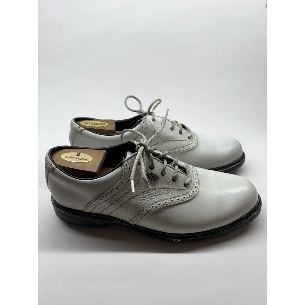 Callaway CG Sport Comfort Saddle Golf Shoe Men 9 White/Black M210-01
